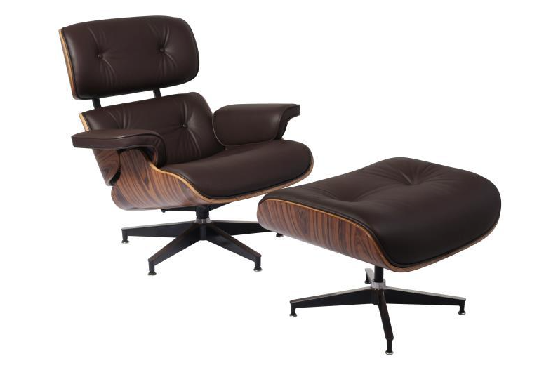 Replica Lounge Chair and Ottoman
