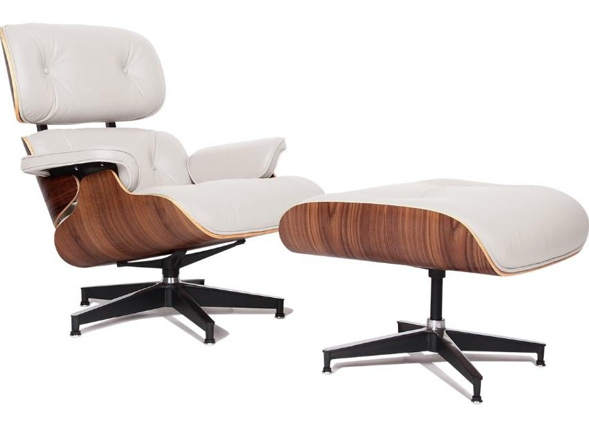 Replica Lounge Chair and Ottoman