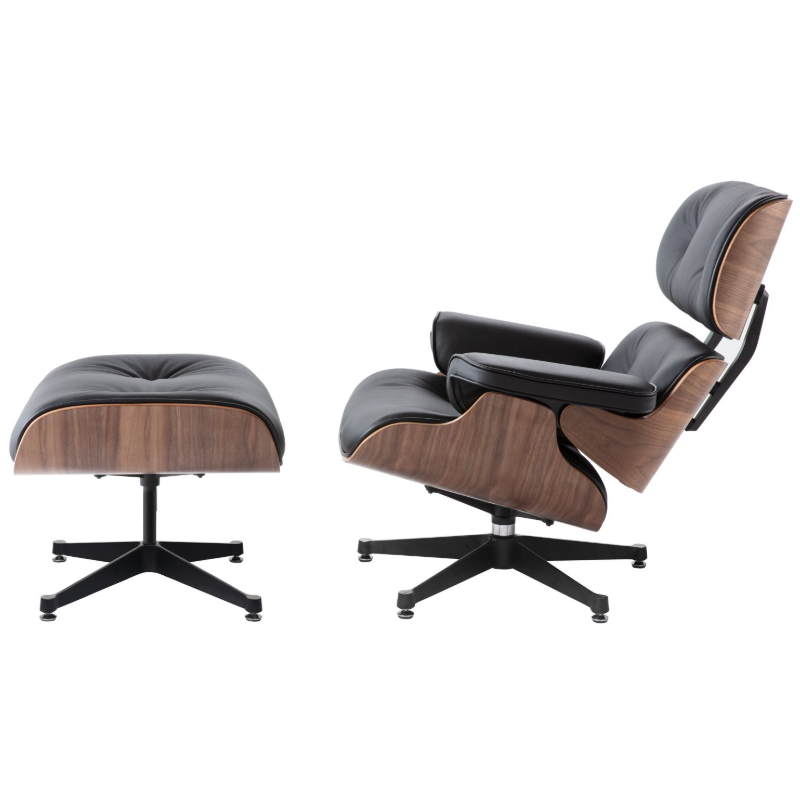 Replica Lounge Chair and Ottoman
